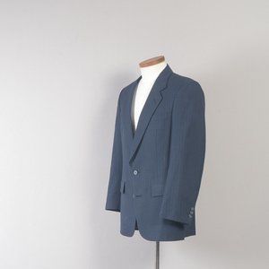 Christian Dior Men's Coat Blazer Blue 42R